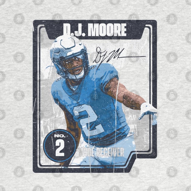 D.J. Moore Carolina Card by MASTER_SHAOLIN